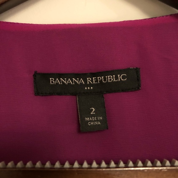 Banana Republic Sheer Layered Dress - Picture 3 of 4